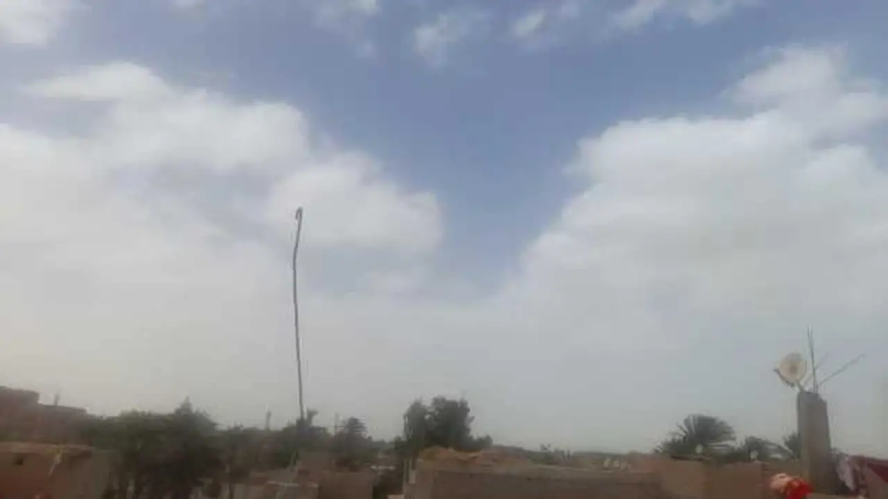 طقس مضطرب في أسيوط يربك حركة المواطنين خلال شراء مستلزمات عيد الفطر